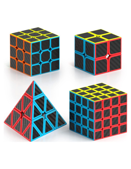 Conjunto de Cubos de Velocidad Vdealen 2x2 3x3 4x4 Pyraminx