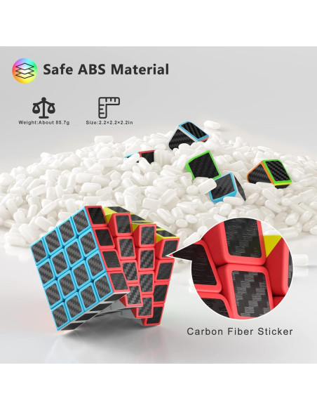 Conjunto de Cubos de Velocidad Vdealen 2x2 3x3 4x4 Pyraminx