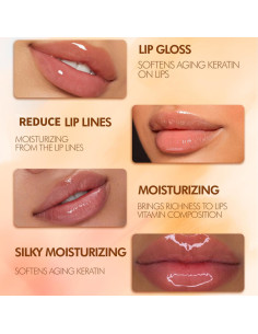 Set 5 Balsamos Labiales Hidratantes Evolvique - Miel y Frutas 2