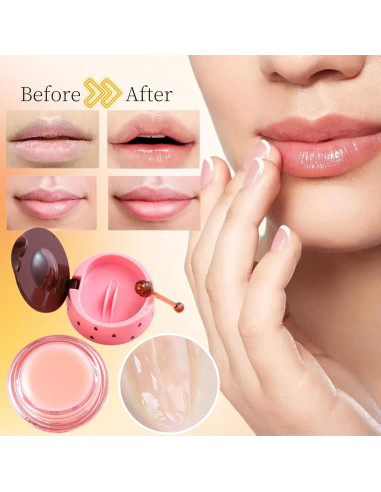 Set 5 Balsamos Labiales Hidratantes Evolvique - Miel y Frutas