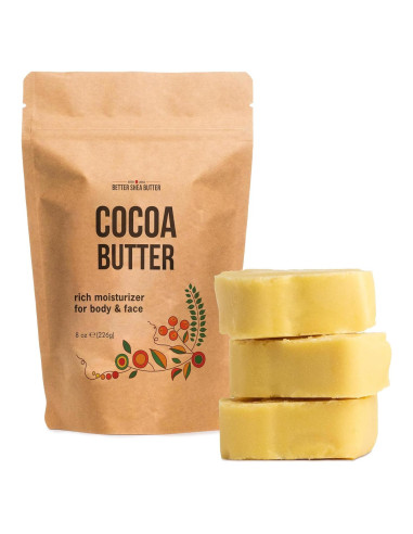Manteca de Cacao Mejorada 227 g - Hidrata y Alivia Estrías