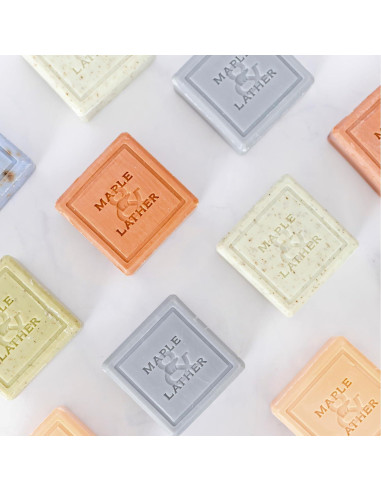 Jabón en Barra Maple & Lather Cedro Alpino 209g - Hecho en Francia