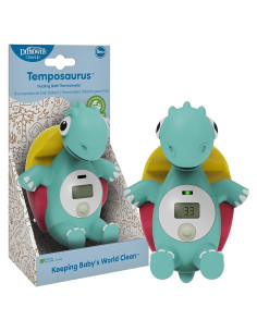 Termómetro de baño flotante Dr. Brown Temposaurus - Digital, BPA Free