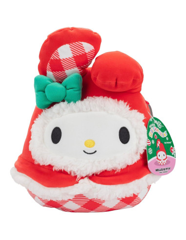 Peluche Aplastable Hello Kitty y My Melody 20 cm - Jazwares