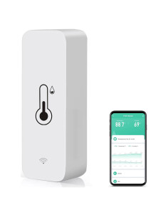 Sensor de Temperatura y Humedad WiFi Gaoducash TH01 - Monitor Inteligente