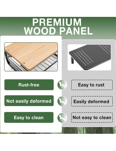 Soporte Elevador de Monitor Qatsrin Madera Original 40x26cm