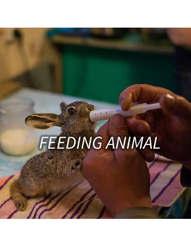 Jeringas Dentales HiMo 12ml Paquete de 5 con Punta Curvada