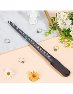 Mandril de Anillo UNICRAFTALE Negro 1-15 para Joyería 2