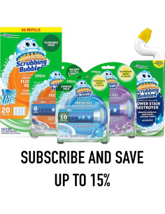 Sellos de Gel Limpiador de Inodoro Scrubbing Bubbles 6 Piezas 2