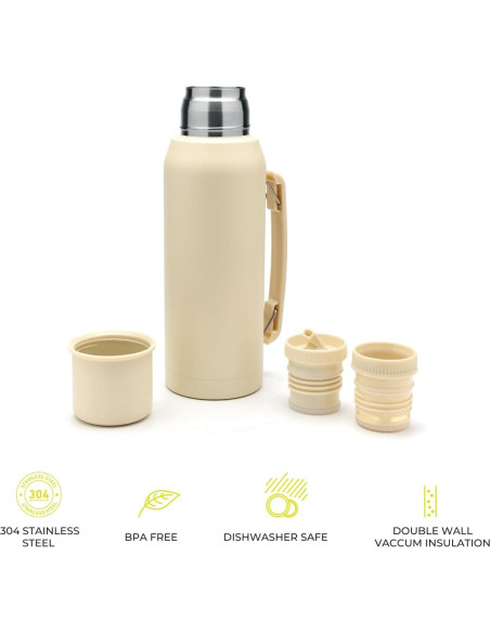 Conjunto Yerba Mate BALIBETOV - Calabash 266ml, Termo 1000ml