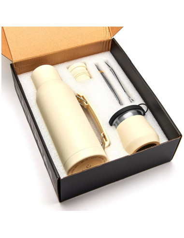 Conjunto Yerba Mate BALIBETOV - Calabash 266ml, Termo 1000ml