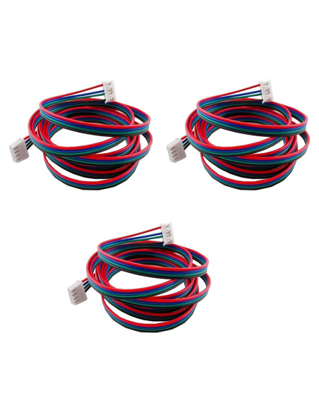 3 Pcs Cables de Motor Paso a Paso 1.5M TIEXYE 4Pin a 6Pin