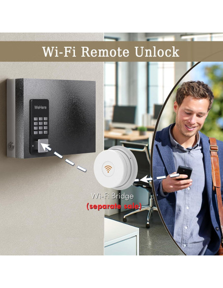 Caja de Llaves Inteligente DiDiHere 16 Llaves Montada en Pared