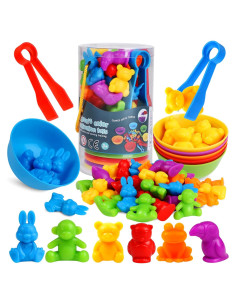 Juegos de Clasificación de Animales Montessori Skrtuan 36 meses