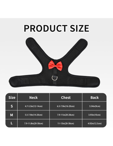 Conjunto Arnés y Correa AIITLE para Conejos y Mascotas Pequeñas