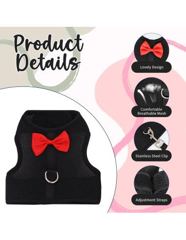 Conjunto Arnés y Correa AIITLE para Conejos y Mascotas Pequeñas