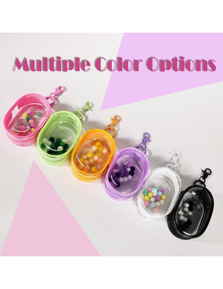 Bolsa de Almacenamiento Multifuncional Linsaner 2Pack Rosa + Púrpura