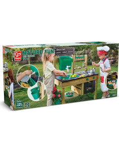 Juego de Cocina al Aire Libre Hape E3193 para Niños 3+ 2