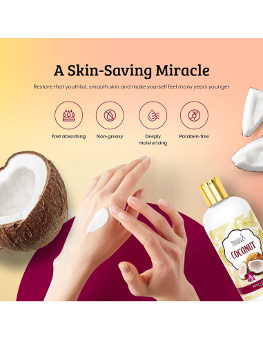 Loción Corporal Hidratante Freida & Joe Coco 295ml