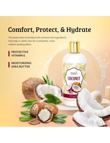 Loción Corporal Hidratante Freida & Joe Coco 295ml