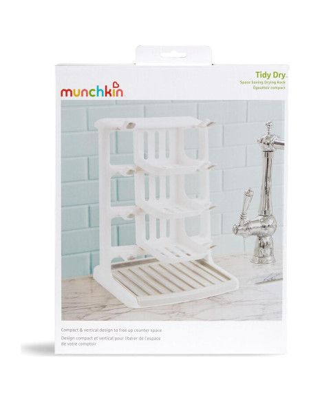 Soporte Secado Vertical Munchkin Tidy Dry para Botellas Bebé