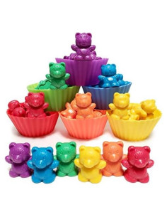 Osos de Conteo Jumbo Kids Korner - 48 Piezas para Preescolar