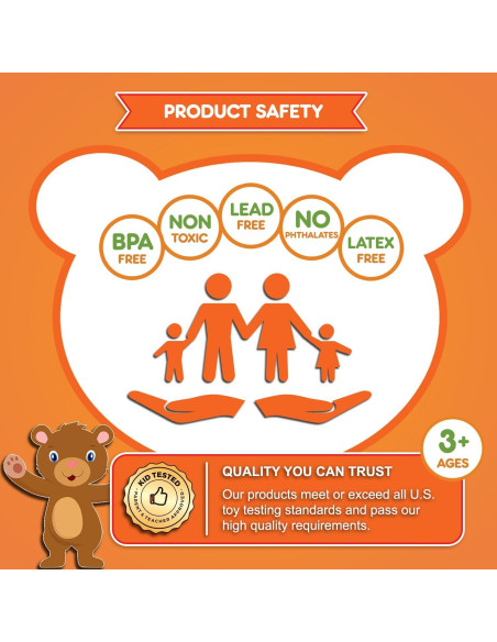 Osos de Conteo Jumbo Kids Korner - 48 Piezas para Preescolar