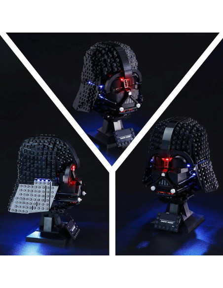 Kit de luces LED para casco Darth Vader Lego 75304