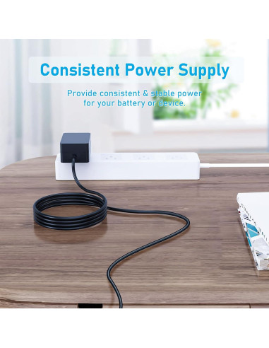 Adaptador AC DC CJP-Geek 1.22m Compatible Polaroid HDTV