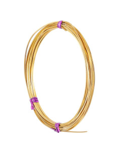 Alambre de Latón 6m 1mm BENECREAT para Joyería y Manualidades