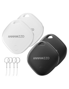 Localizadores ANNNWZZD AirTag Paquete de 4 Bluetooth iOS