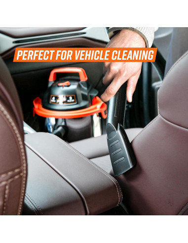 Aspiradora Húmeda/Seca Armor All VO408S 4 Galones 3 HP