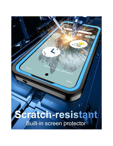 Funda Impermeable Oterkin para Google Pixel 8a Azul IP68