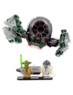 Soporte Acrílico para Lego 75360 Caza Jedi de Yoda