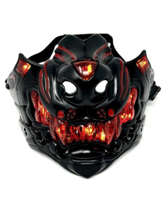 Máscara Steampunk Metálica Mediana para Disfraz Halloween