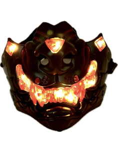 Máscara Steampunk Metálica Mediana para Disfraz Halloween 2