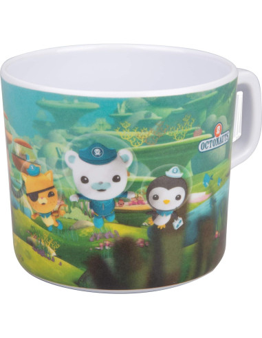 Juego de Comida Octonauts 5 Piezas - Plato, Tazón, Vaso, Utensilios