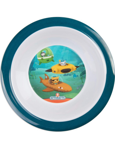 Juego de Comida Octonauts 5 Piezas - Plato, Tazón, Vaso, Utensilios