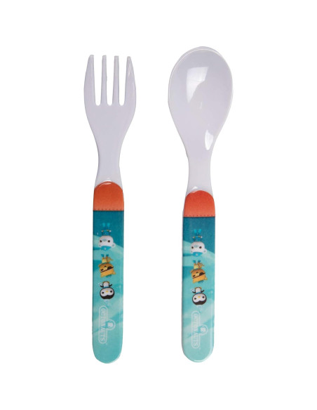 Juego de Comida Octonauts 5 Piezas - Plato, Tazón, Vaso, Utensilios
