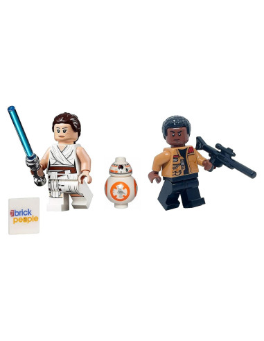 LEGO Star Wars Rey y Finn con BB-8 - Set de Construcción