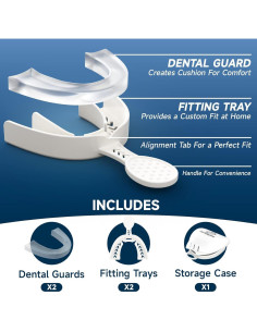 Paquete de 2 Protectores Nocturnos Natrlteeth para Bruxismo 2