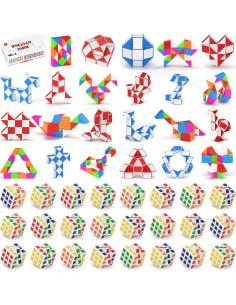 Set de 24 Mini Cubos Rompecabezas Vdealen para Niños 2