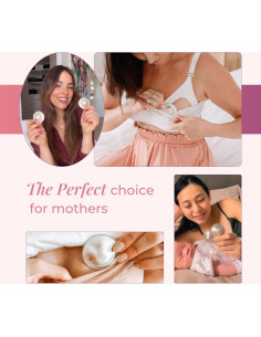 Copas de Lactancia Silverette XL de Plata 925 - Alivio Natural 2