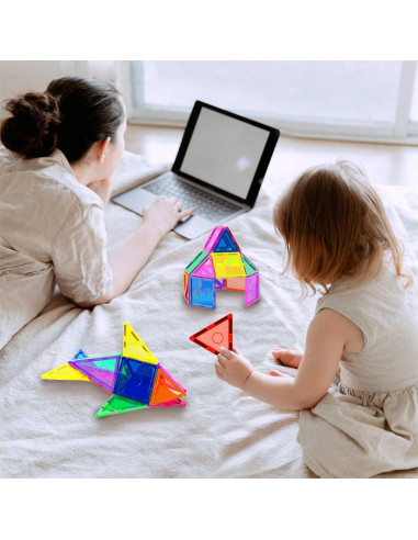 Juguete Magnético Everplay 66 Piezas para Niños 3 Años+