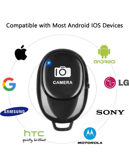 Control Remoto Inalámbrico para Cámara de Teléfono EszkozTA - 2 Paquete