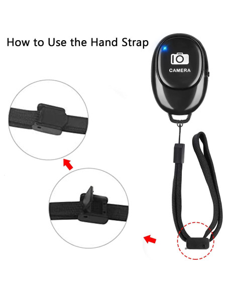 Control Remoto Inalámbrico para Cámara de Teléfono EszkozTA - 2 Paquete