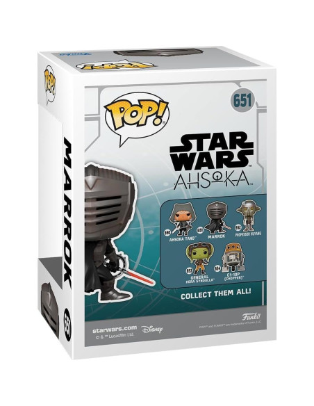 Figura de Vinilo Funko Star Wars Ahsoka Inquisitor Marrok 9.5 cm