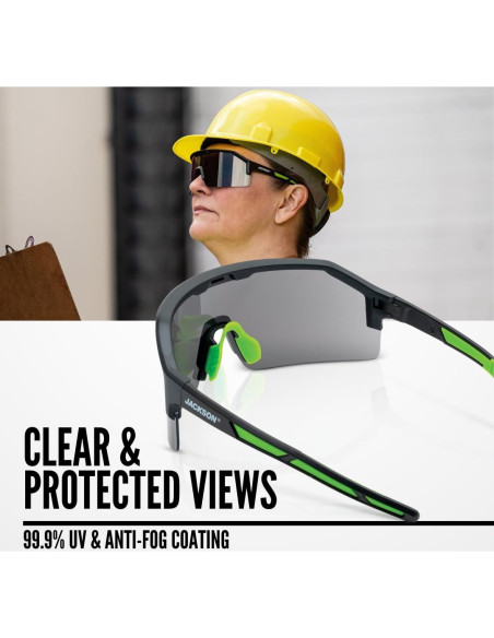 Gafas de Seguridad Jackson Safety Maxview+ - Antivaho y Balístico Gafas de Seguridad Jackson Safety Maxview+ - Antivaho y Balístico