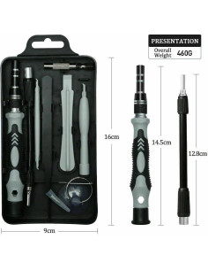 Juego de Puntas de Destornillador Magnético 117PCS LA PIEZA PERFECTA 2