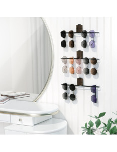 Organizador de Gafas de Sol J JACKCUBE DESIGN - Juego de 3 Soportes Pared 2